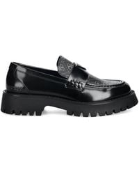 Guess - Gorizia Leather Loafers - Lyst