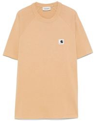 Carhartt - Logo-Patch Cotton T-Shirt - Lyst