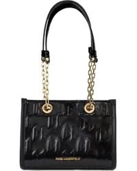 Karl Lagerfeld - Kleine K/Skuare Handtasche - Lyst