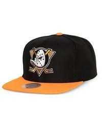 Mitchell & Ness - Anaheim Ducks Embroidered Cap - Lyst