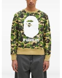 A Bathing Ape - Camouflage-Print Sweatshirt - Lyst