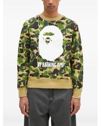 A Bathing Ape - カモフラージュ スウェットシャツ - Lyst