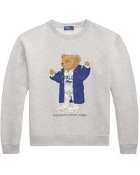 Polo Ralph Lauren - Polo Bear Crew-Neck Sweatshirt - Lyst