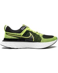 Nike - React Infinity Run Flyknit 2 "Volt" Sneakers - Lyst