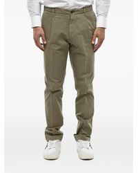 Corneliani - Elasticated-Waist Chino Trousers - Lyst