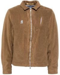 Undercover - Jacke Aus Fleece Mit Logo-Stickerei - Lyst