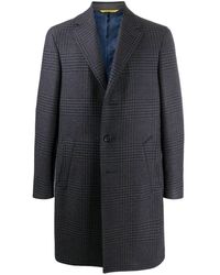 Canali Jas Met Enkele Rij Knopen - Blauw