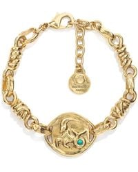 Goossens - Pulsera Talisman Astro Capricorn bañada en oro - Lyst