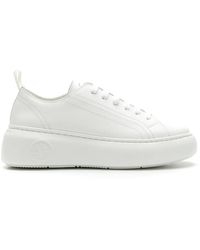 ARMANI EXCHANGE - Platform Low-Top Sneakers - Lyst