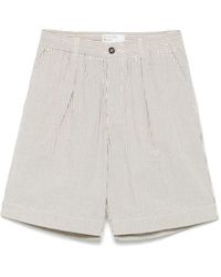 Universal Works - Bermuda Con Pieghe - Lyst
