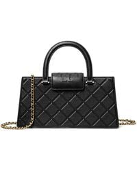 Tory Burch Fleming East-West Tote in White | Lyst Canada