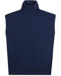 Fay - Sleeveless Sweater - Lyst