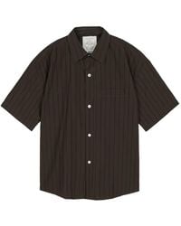 mfpen - Striped Pocket Shirt - Lyst