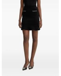 Guess - Bead-Embellished Ruffled Mini Skirt - Lyst