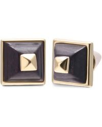 Eddie Borgo - Sugarloaf Pyramid Stud Earrings - Lyst