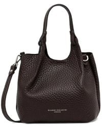 Gianni Chiarini - Small Dua Grained Leather Tote Bag - Lyst