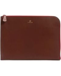 La Portegna - Mendocino Leather Document Holder - Lyst