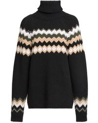 Elie Saab - Stud-Embellished Knit Sweater - Lyst