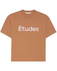 Etudes Studio - Logo-Detail T-Shirt - Lyst