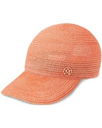 Maison Michel - Tiger Interwoven Cap - Lyst