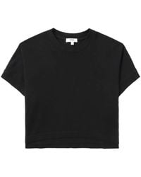 Agolde - Cropped Cotton T-Shirt - Lyst