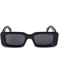 Off-White c/o Virgil Abloh - Lunettes de soleil Arthur à monture rectangulaire - Lyst