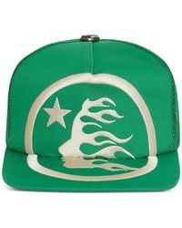 HELLSTAR - Logo Trucker Snapback Hat - Lyst