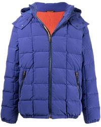 Paul Smith - Hooded Cotton-Nylon Down Jacket - Lyst