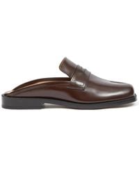 Maison Margiela - Tabi City Leather Mules - Lyst