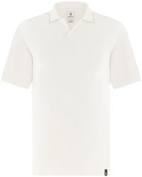 BOGGI - T-Shirt À Col Ouvert - Lyst