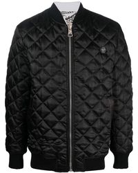 Philipp Plein - Reversible Quilted Bomber Jacket - Lyst