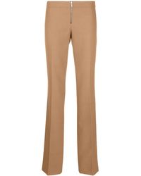 Stella McCartney - Zip-Up Slim-Fit Trousers - Lyst