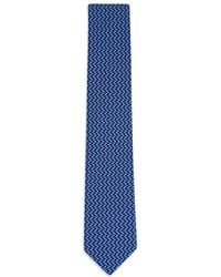 Ferragamo - Patterned tie - Lyst