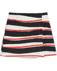MSGM - Printed Mini Skirt - Lyst