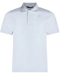 K-Way - Polo À Col Rayé - Lyst