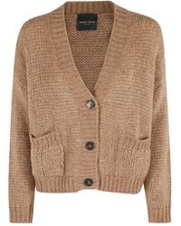 Roberto Collina - Button Front-Pocket Cardigan - Lyst