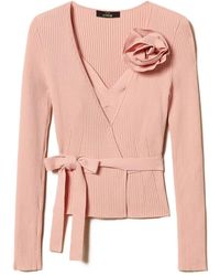 Twinset - Brooch Knit Top (Set Of Two) - Lyst