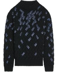 Dries Van Noten - Pullover Mit Pailletten - Lyst
