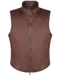 Tagliatore - Zip-Up Gilet - Lyst