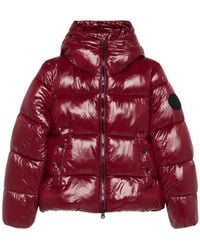 Save The Duck - Hooded Quilted Jacket - Lyst