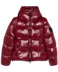 Save The Duck - Hooded Quilted Jacket - Lyst