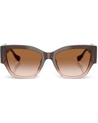Versace - Geometric-Frame Sunglasses - Lyst