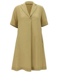 Elena Miro - Abito Con Scollo A V - Lyst