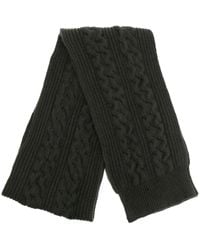 Pringle of Scotland - Ribbed Cable-Knit Scarf - Lyst