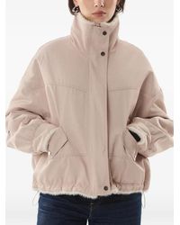 GIOVANNI PARIS - Elton Reversible Faux Fur-Collar Jacket - Lyst