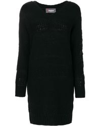 Jo No Fui Long Sleeves Mini Dress - Blauw