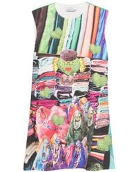 The Artistylist - Graphic-Print Sleeveless Mini Dress - Lyst