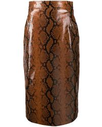 DSquared² - Gonna Con Stampa Pitonata - Lyst