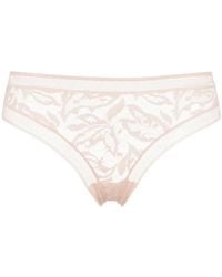 Eres - Pistil Lace-Embroidered Tanga - Lyst