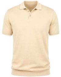 Amaranto - Short-Sleeve Polo Shirt - Lyst